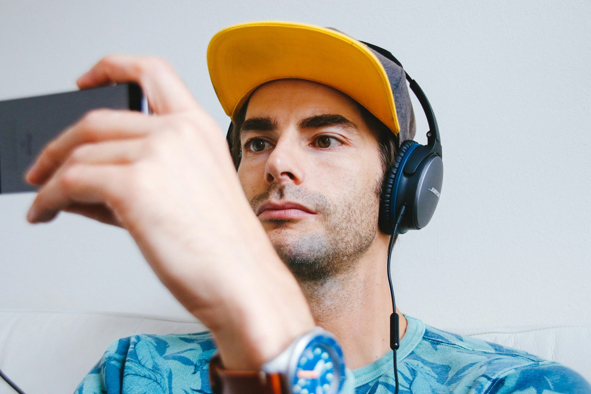 man watching a video - Best Short Video