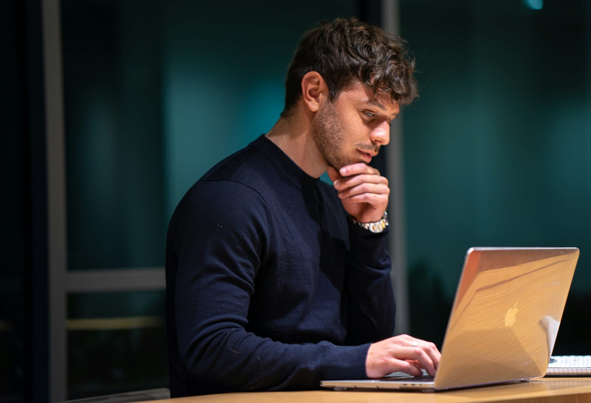 man thinking - Best Time to Post Reels on Instagram