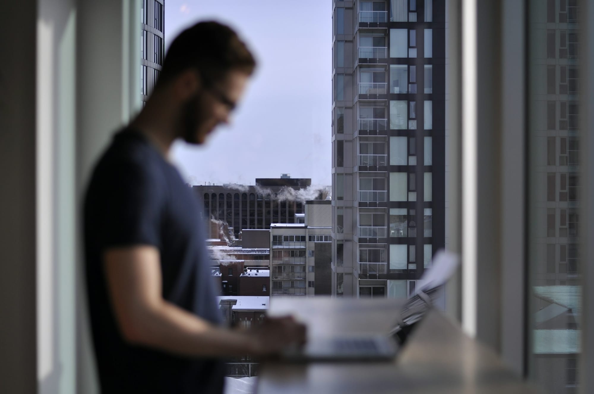 person on laptop - Short-Form Content Marketing