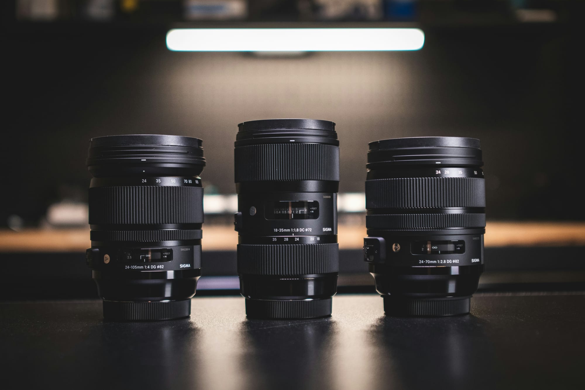 Lenses Laying on Table- Cheap Video Editing Software