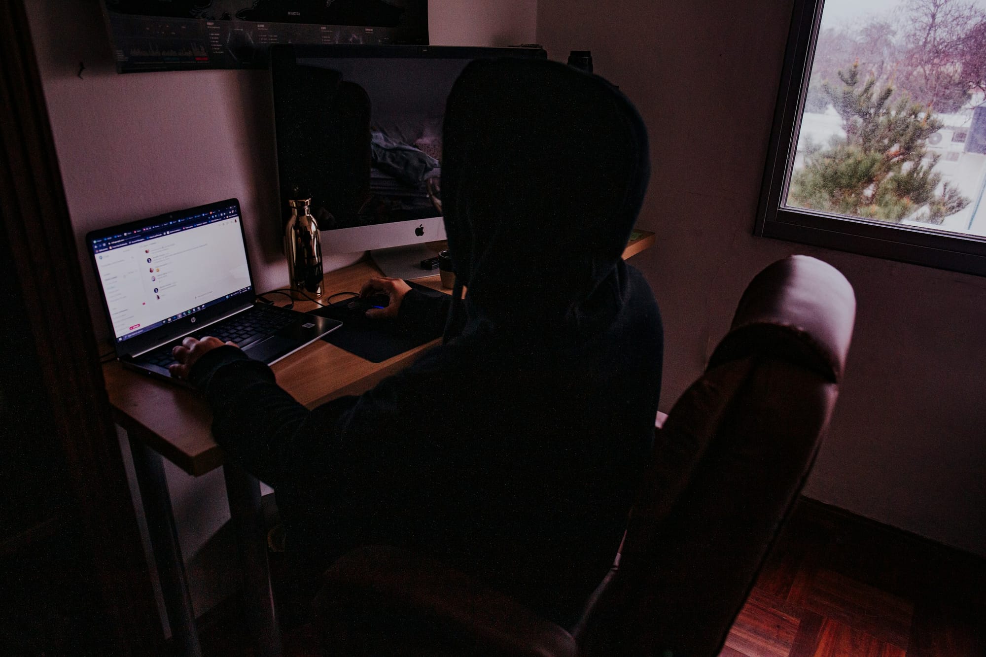 man on a laptop - Social Media Marketing and Strategy