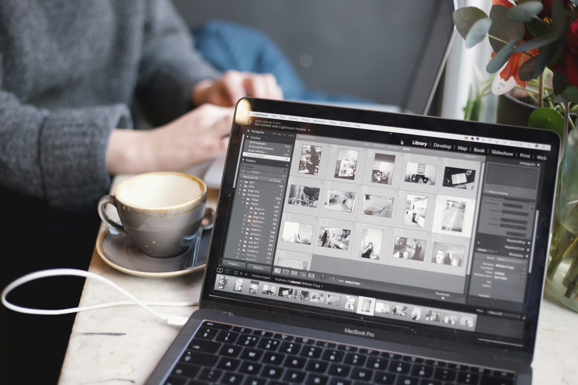 Person Editing on Laptop- Apps Like CapCut