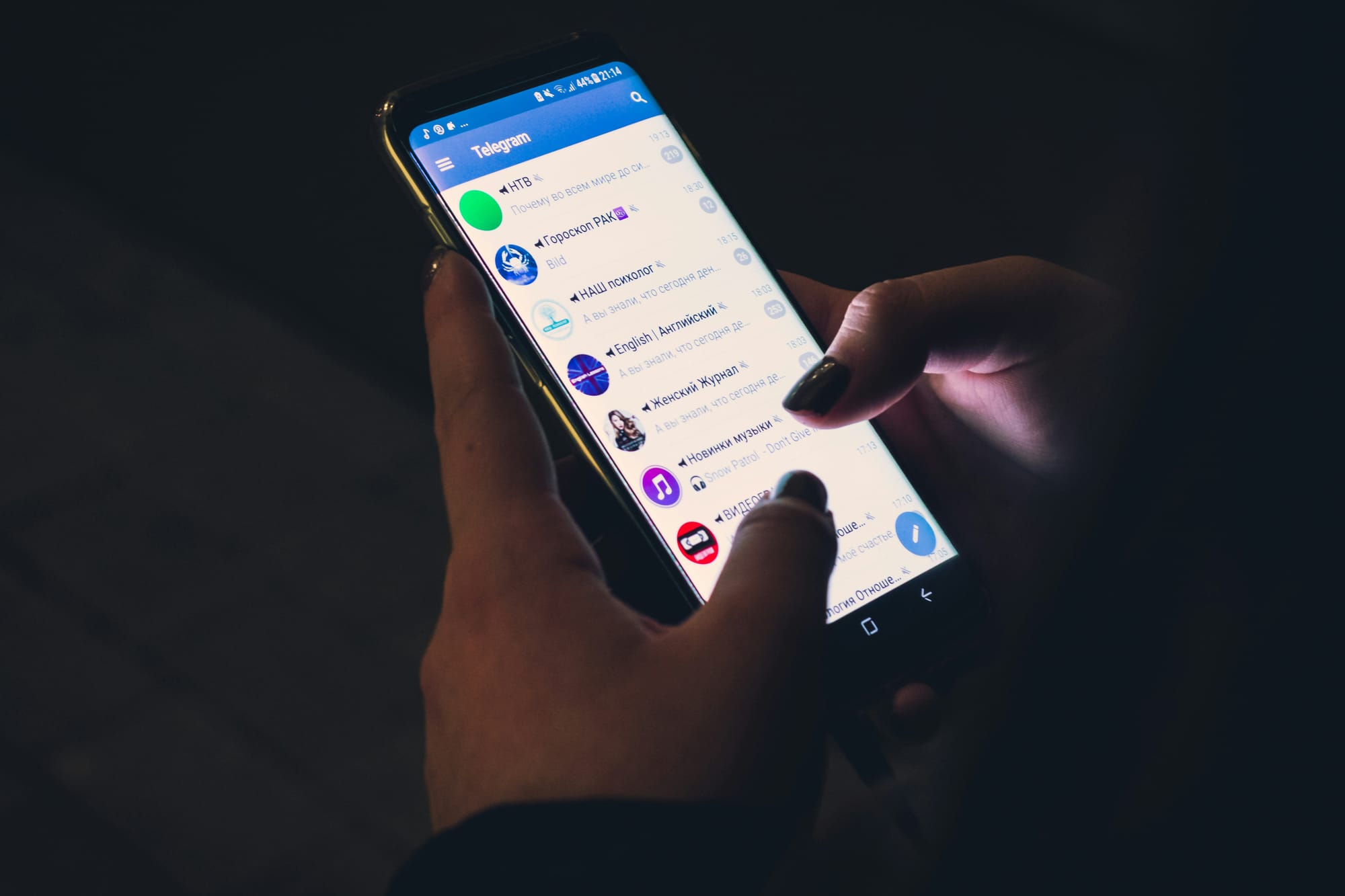 Person Using Phone- ClipChamp Alternative