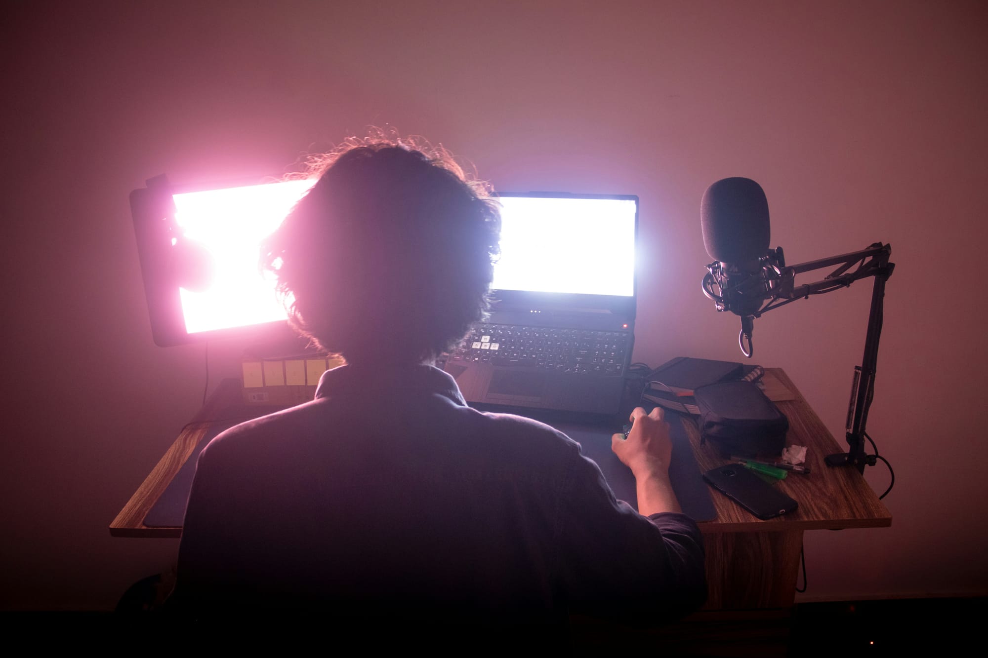 person editing a video - Premiere Pro Alternative