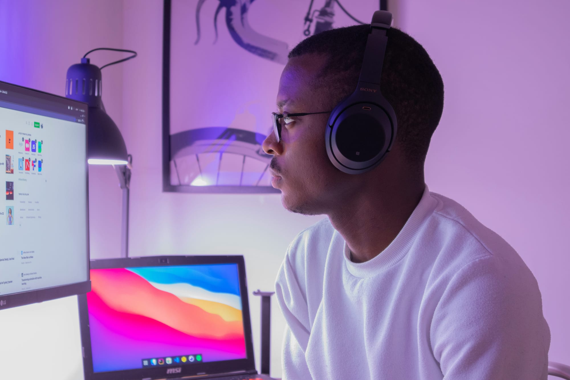 man editing his new video - How To Add A Song To TikTok