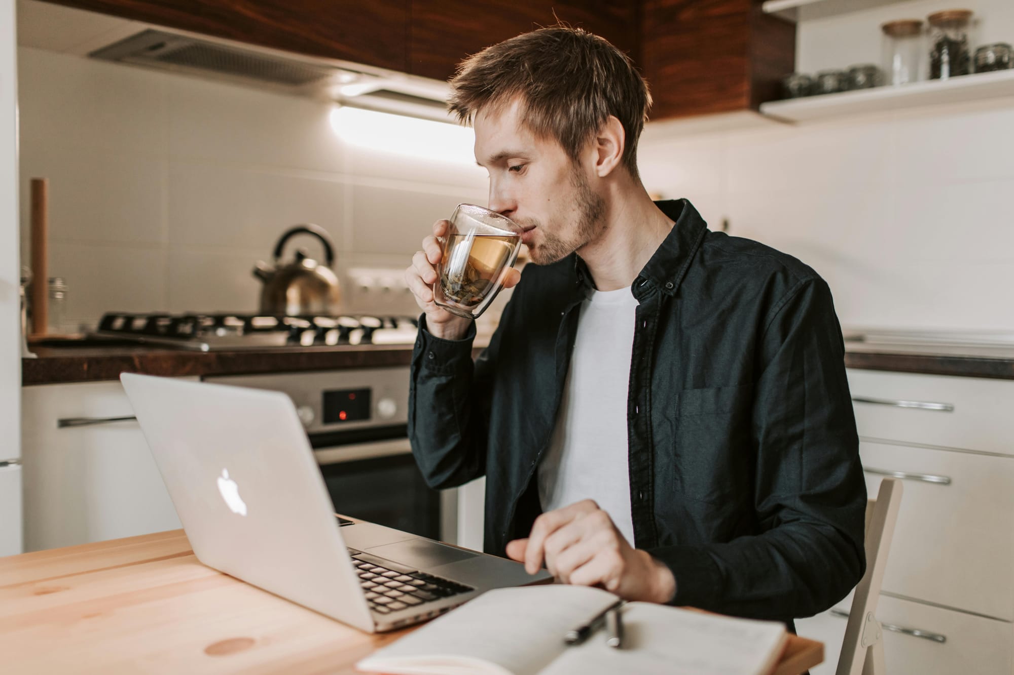 Content creator editing on laptop - Couples Content Ideas for TikTok