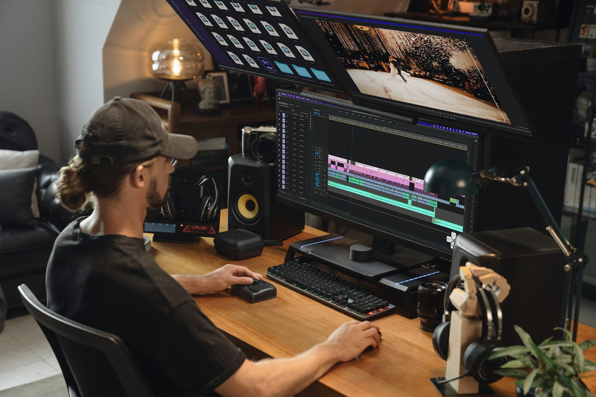 Person Editing - What Is an Overlay in Video Editing