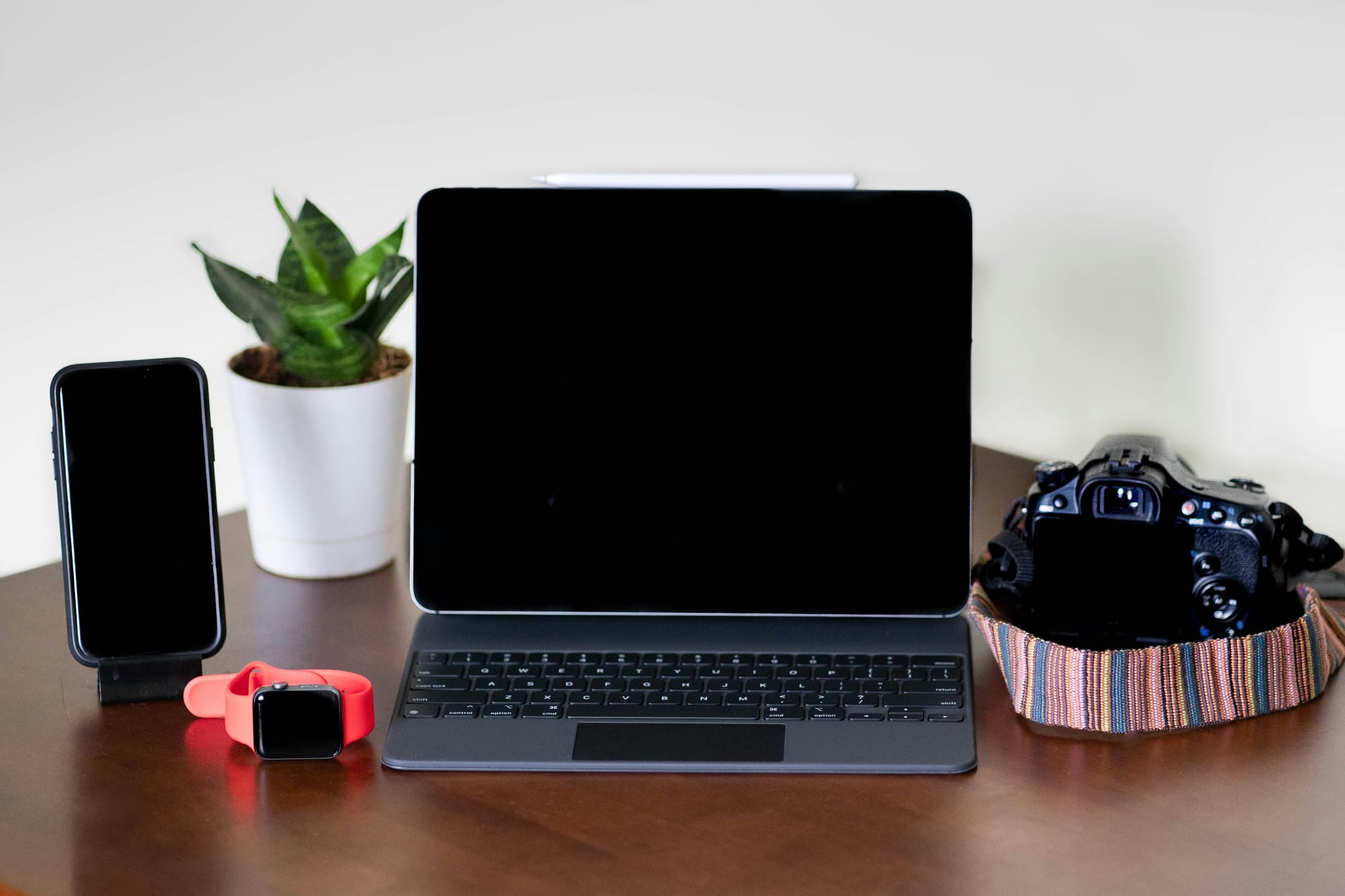 Laptop Laying on Table - ClipChamp Alternative