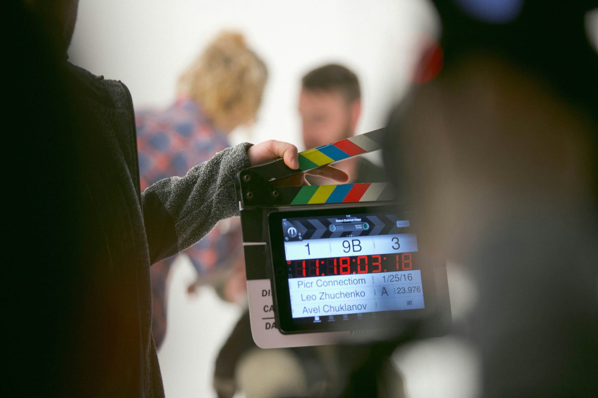 shooting scene for Opus Clip