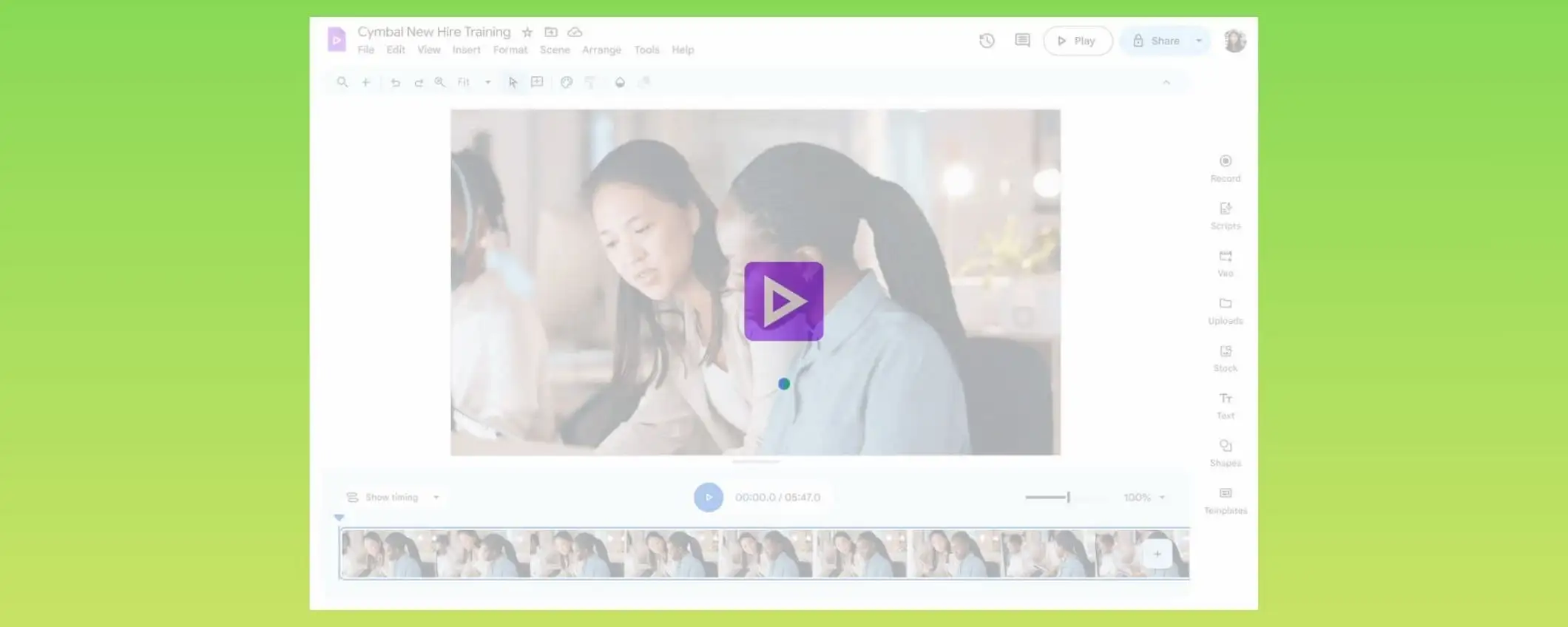 Video in G-drive - How to Edit Video in Google Drive
