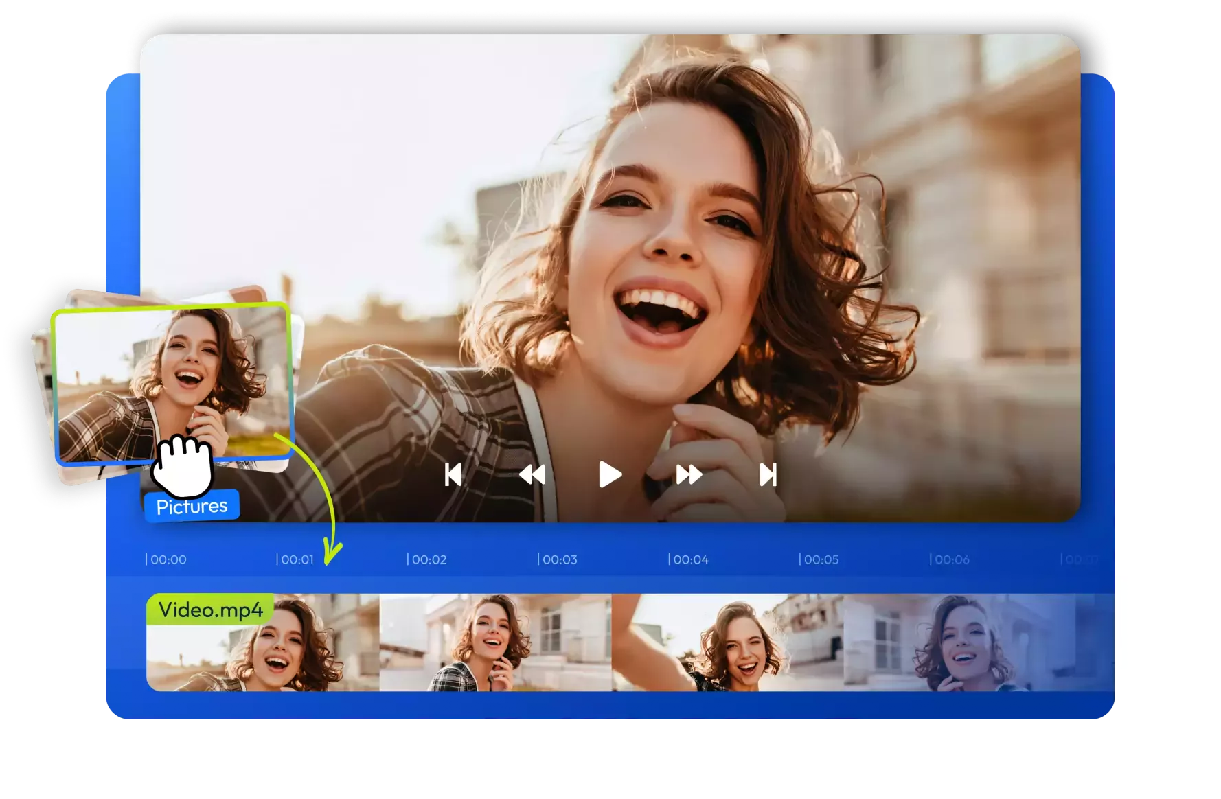 person being happy - Video Editing Basics