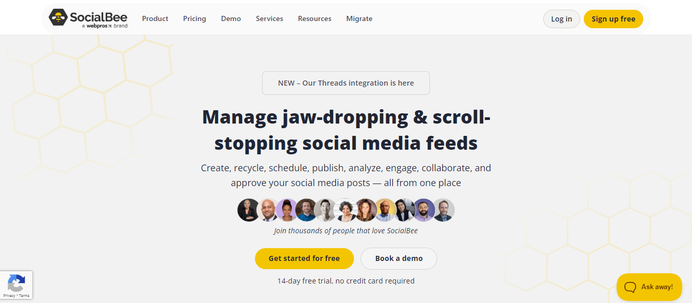 social bee - Instagram Marketing Tools