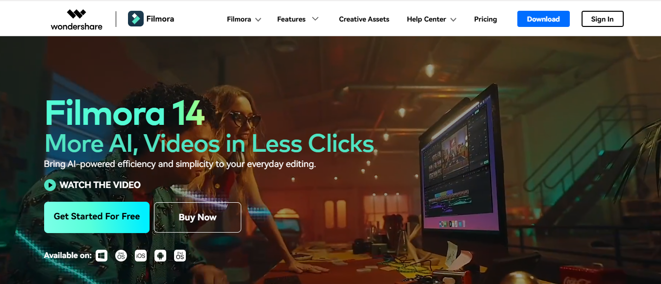 wonder share filmora - Best Social Media Marketing Tools